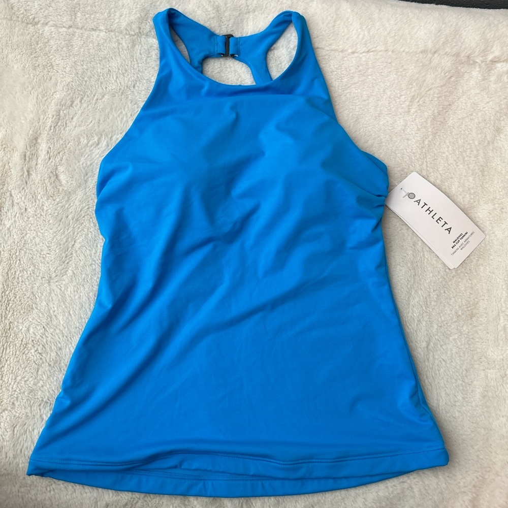 New athleta Maldives high neck tankini - Picture 2 of 5